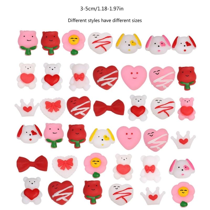 24Pcs Stress Relief Toy for Hand Squeeze Toy Toy Stress Animal Figurine Toy Kids Goodie Bag Fillers