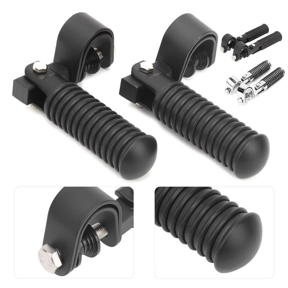 Zinc Zinc Alloy Steel Highway Crash Bar Footpegs Engine Guard Footrest  Front Crash Bar