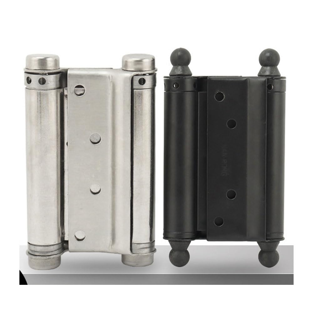 Free Hinge, 2 Pieces, Stainless Steel, Door Hinge, Double Opening, High Strength, Load Capacity