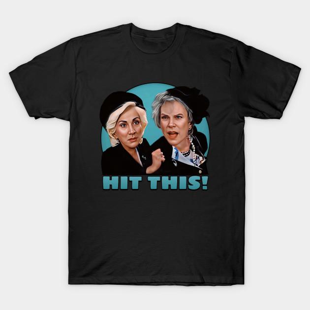 

Men Black Print T-shirt Steel Magnolias - Hit This No-Cut Transfer Paper Print Cotton Tshirt S