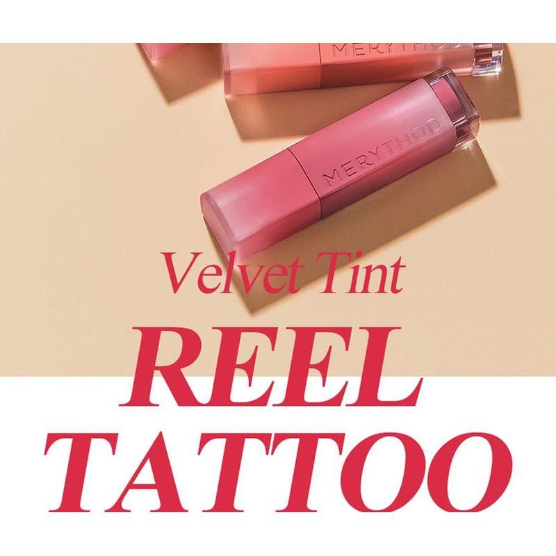 Merythod ReelTattoo Velvet Tint Spring Edition- 5 Colors