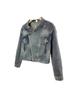Women's Chic Denim Jacket 2025: Petite Spring/Autumn Long Sleeve, Unique Short, Versatile, Thin, Heavy Work Design