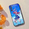 Anime U-UmamusumeTokai Teio Phone Case For Samsung Galaxy A73,A72,A71,A70,A53,A52,A51,Soft Silicone Black Cover
