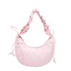 Borsa a Spalla in Nylon 'Cloud' con Design Pieghettato per Uso Quotidiano