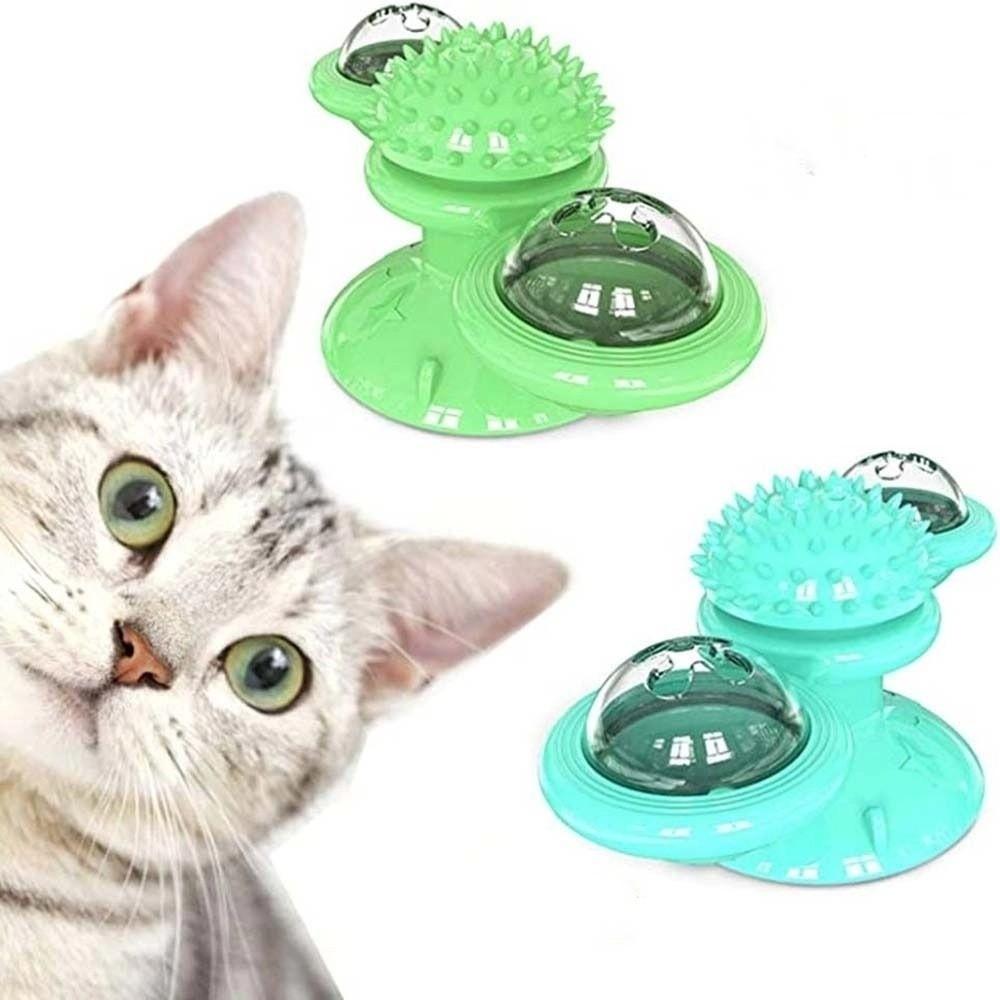 Kitten Puppy Pet Training Toy Interactive Rotatable Plaything for Cat Pet Training