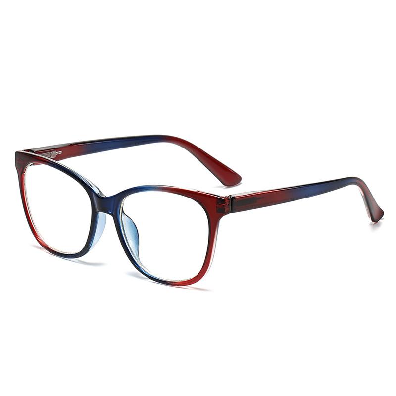 Presbyopia Glasses Women'S Anti-Blue Light Large Frame Reading Mirror Elegant Versatile Flat Mirror