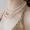 Tatiana Crème Pearl Maxi Long Necklace NZ2488