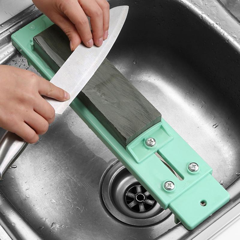 1Pc Whetstone Sink Sharpening Stone Holder Adjustable Bridge Kitchen Sharpener Rack