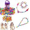 Children's Pop Bead Handmade Diy Material Puzzle Insert Play Little Girl Necklace Bracelet Kindergarten Girl Toy Plastic/plastic 200-1000 Beads