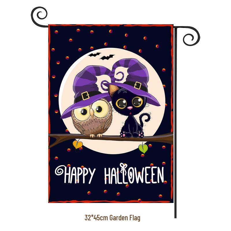 Halloween Garden Flag - New Cross-Border Design