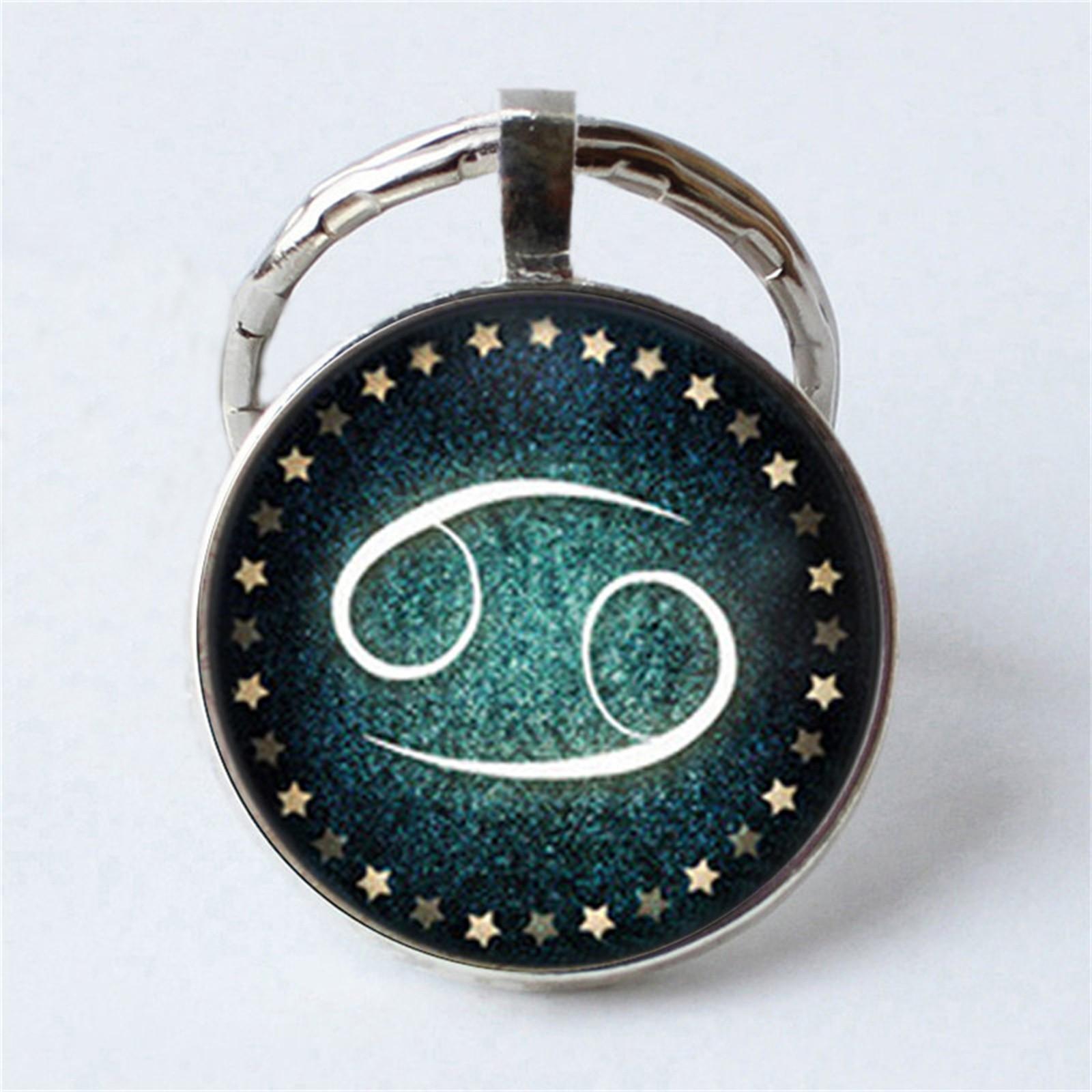 

Металлический брелок «Двенадцать созвездий времени»