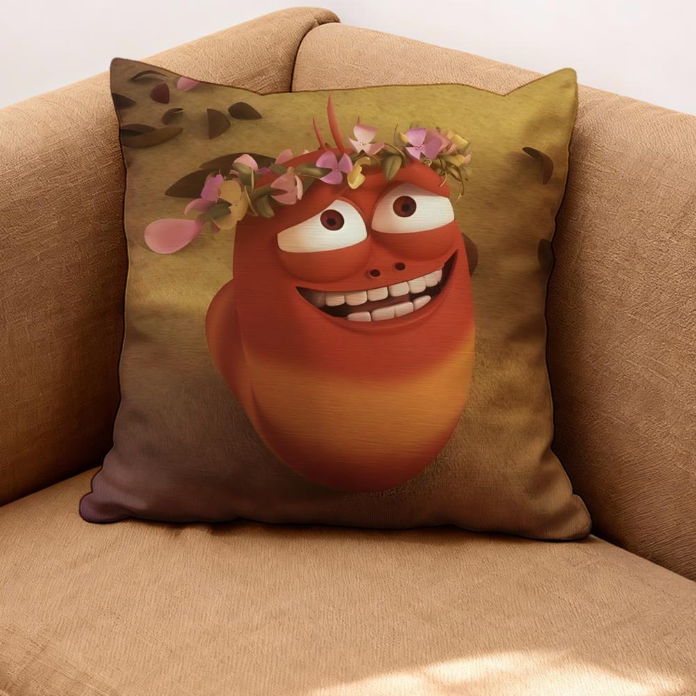L-LarvaS Cushion Cover Premium Comfort Reversible Pillow Cove -Two in One Design for Any Room & Car Interior