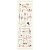 Kontex Gesichtstuch Kalendertuch Hand Sprichwort Hergestellt in 33 x 100 Handtuch, 2023, Handtuch, Spiel, Japan, Elfenbein, Ca.. cm, 59709-012