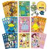 8/16sheets Disney Toy Story Funny Puzzle Stickers Make A Face Children Game Decals Toys Assemble Jigsaw Kids Party Game Sticker