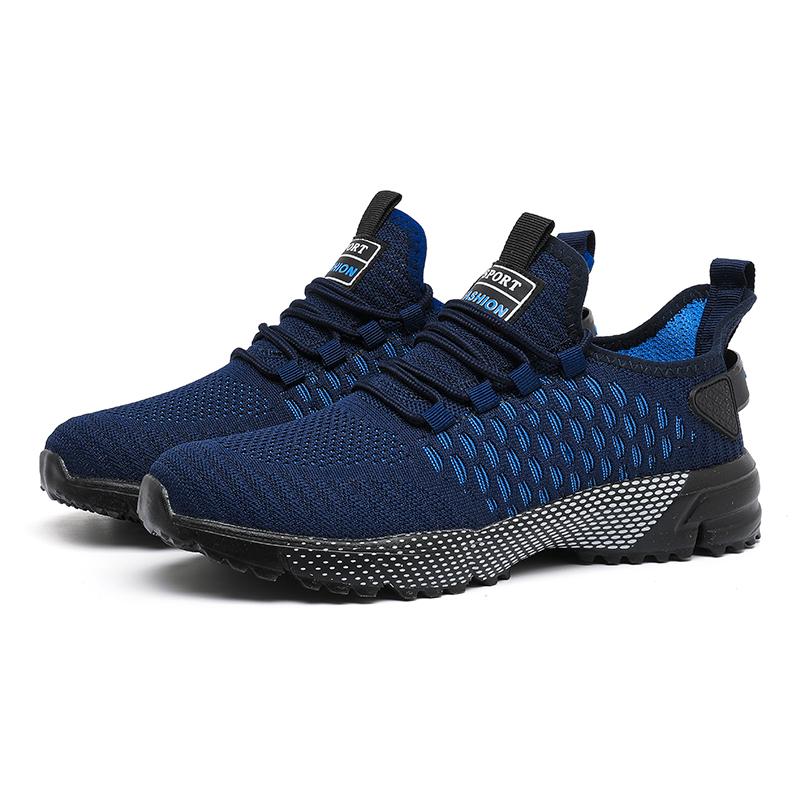 Men's Mesh Shoes Unique Grid Trend Design Breathable Comfortable Running Shoes Summer New Track  Field Basketball Sports Shoes