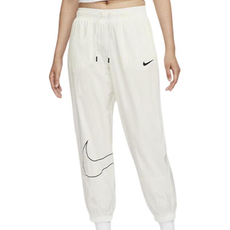 New Nike Sports Life Collection Sports Pants Women's White HM9413-133