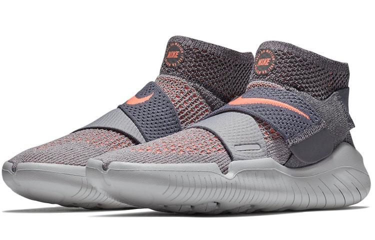 Nike Free Rn Motion Flyknit 2018 'Grey Crimson' Women's 942841-003
