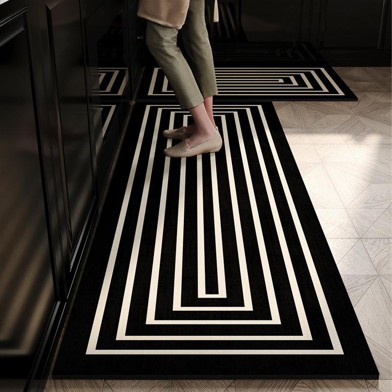 Diatomite Kitchen Floor Rug Anti-Slip Oil-Proof Water-Absorbing, Dirt-Resistant And Waterproof Door Mat For Home Decor