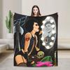 The Rocky Horror Picture Show Fleece Throw Blanket Frank N Furter Tim Curry  Blankets for Home Couch Soft Quilt