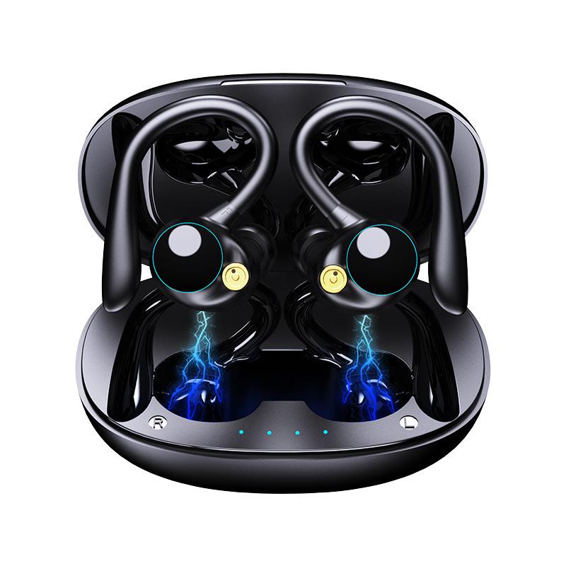 Hanging Ear-type Wireless Bluetooth Headset Noise Reduction Super Long Running Sports Headset