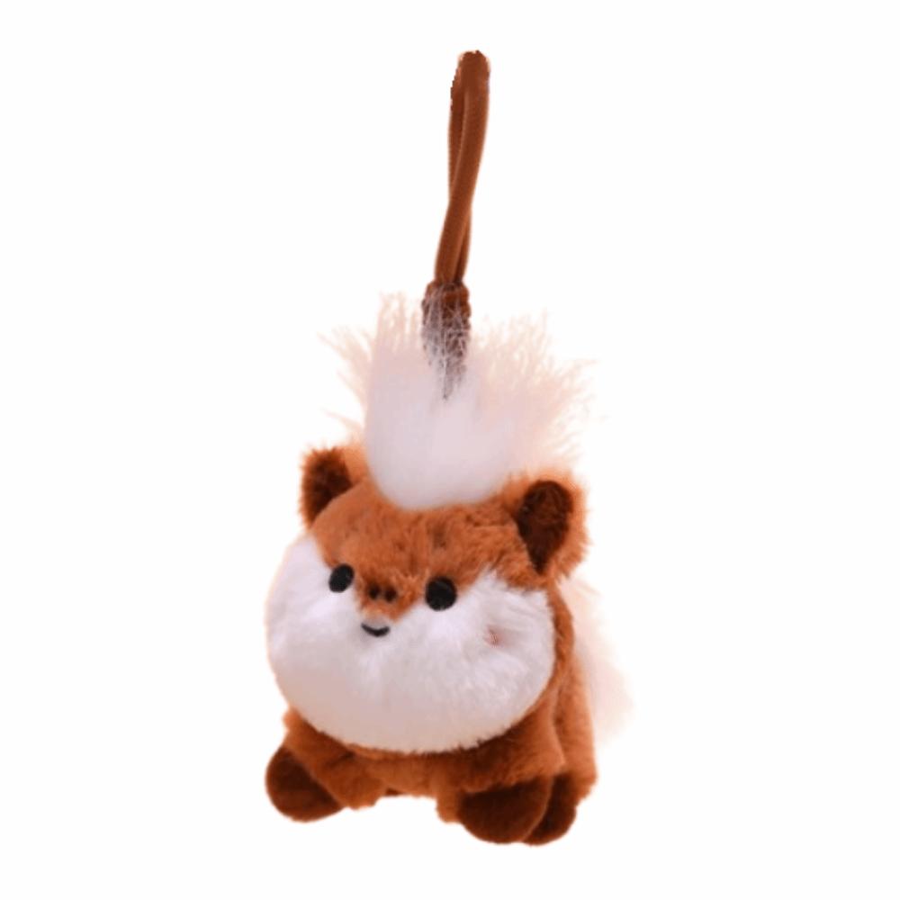 

Creative Mini Horse Plush Dolls Kawaii Horse Plush Doll Toys Cartoon Horse Keychain Bag Pendant коричневый