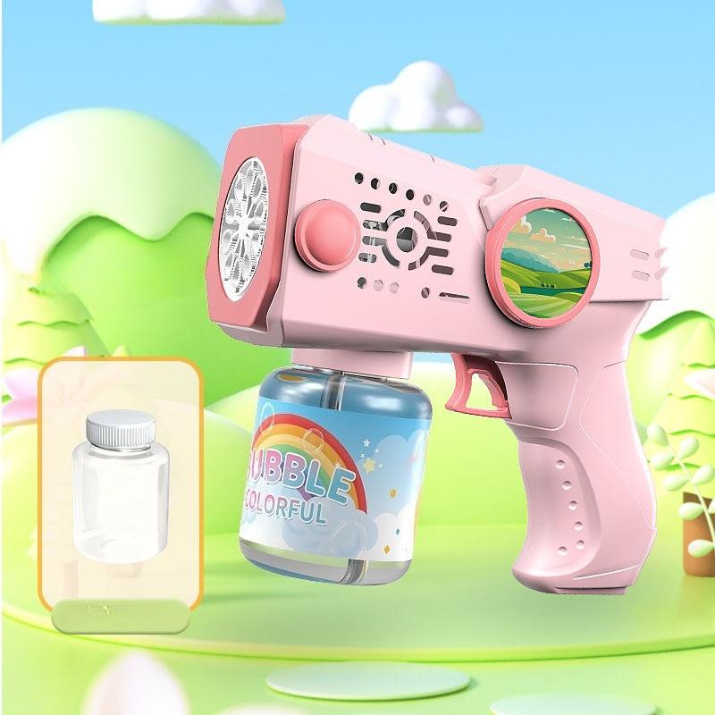 High-Quality Children High-Quality Toy High-Quality Dreamy High-Quality Light High-Quality Controlled High-Quality Automatic High-Quality Bubble розовый