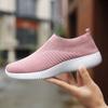 Scarpe in Tessuto Traspiranti Fly Weaving Modelli Coppia Scarpe a Rete Estive Versione Coreana delle Scarpe Basse Singole Casual
