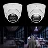 Planex Security Camera Sensor Light with White Turret Type Outdoor Suitable ONVIF Compliant 5 Million Pixels PoE Smartphone Camera One (Equipped LED)