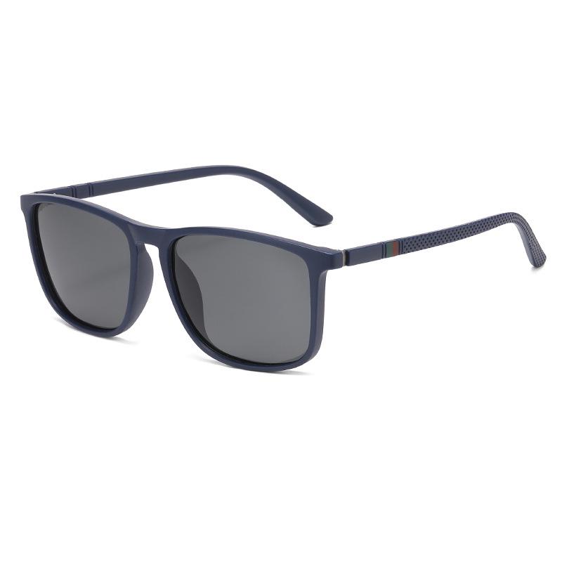 Europäische High-End Herren Polarized Sportsonnenbrille - Schillernde Outdoor-Radsportbrille
