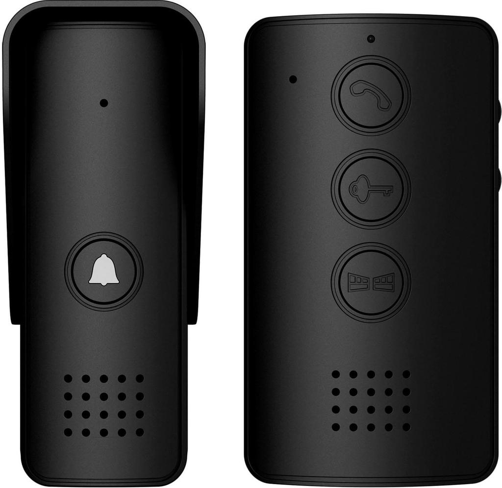 EURA ADP-09A3 Black, Hands-free Intercom