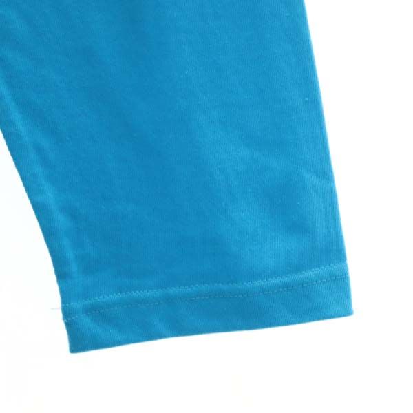 unused VAST222 19ss made in Japan Print Long sleeve sweat trainer 3 blue Men's Used