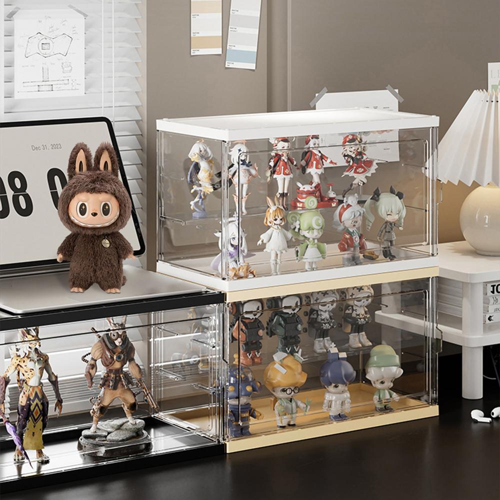 Blind Box Storage Display Rack Bubble Mart Transparent Acrylic Doll Display Box Handmade Doll Storage
