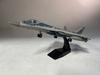 1/100 Scale SU57 Fighter Airplane Model ABS Diecast Aircraft Su-57 Plane Model Toy For Collection Modern Educational Toys Build