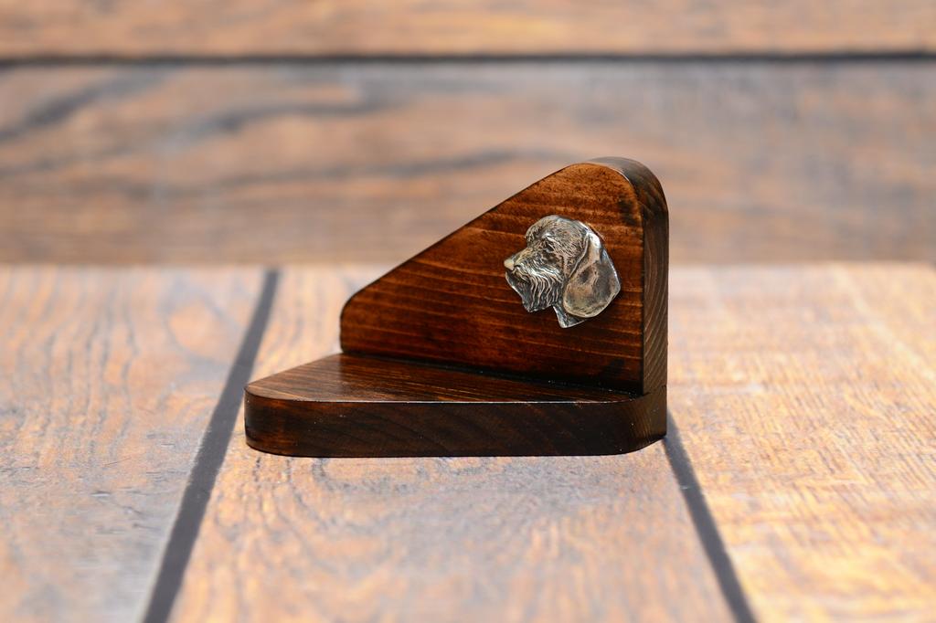 Jamnik Iii - Drewniany Świecznik Z Psem, Podstawka Pod Tealight, Miejsce Pamięci Psa Marki Art-Dog