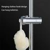 360° Rotation ABS Adjustable Shower Bracket Lifting Shower Head Holder Hook Universal Fit 18-25mm Shower Slide Bar