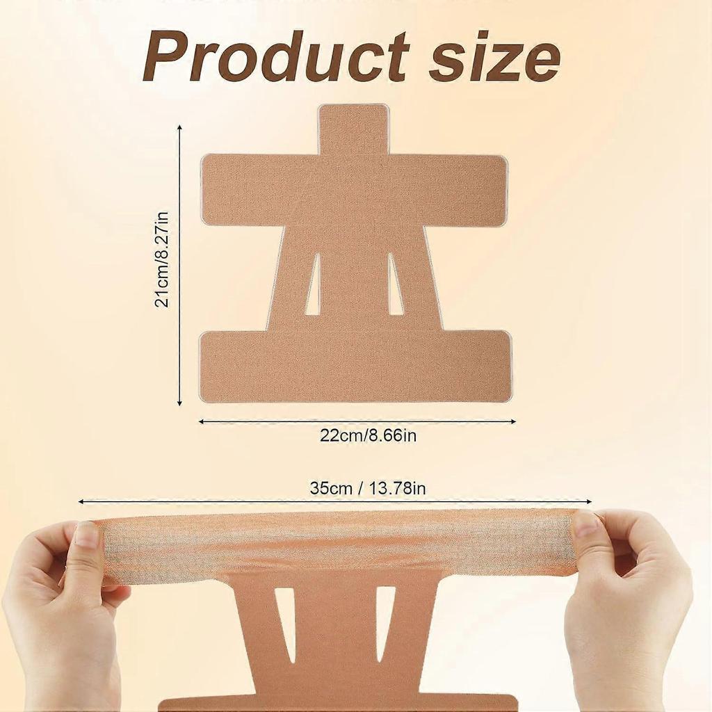 10pcs Precut Tape for Shoulder, Breathable & Latex-Free Athletic Tape for Shoulder Muscle Support & Stability, Elastic Self-Adhesive Sports Patch Str