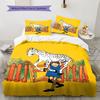 Pippi Book Pattern Bedding Home Decoration Birthday Gift ( 1 duvet cover + 2 pillowcase, without core),fan merchandise.