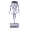 Crystal Table Lamp With Remote Control Led Night Light Luxurious Bedside Atmosphere Lamp USB Desk Lamp Candlelight Dinner Decor