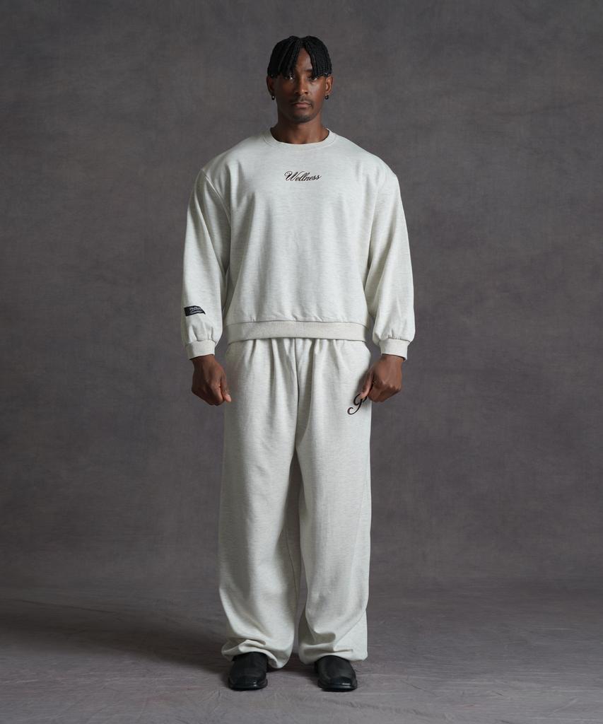 PHERMENON [2Pack] Oversized P Wide Sweatpants (5 Colors)