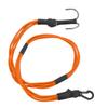 1/10 1/8 RC Winch Rope Alloy Hooks Elastic RC Crawler Winch Strap for Roof Luggage 580mm Orange