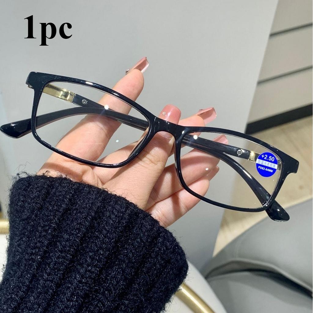 1/3pcs Reading Glasses Convenient Eye Protection Glasses for Casual Business Use Anti Blue Light Clear Glasses