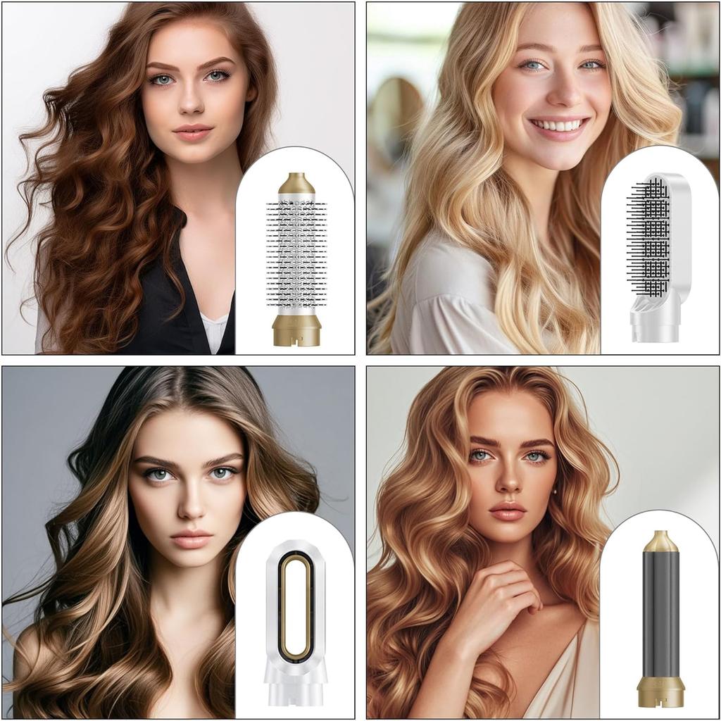 High-Quality New Styling Set 5-In-1 Curling Iron Brush Hot Air Comb Hair Straightener Hairdresser/Stylist Accessories Gift