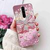 For Xiaomi Redmi Note 8 Pro 6.53" Case Luxury Flower Bow Soft Silicone TPU Cover For Redmi Note8 Pro note 8pro Shockproof Shell