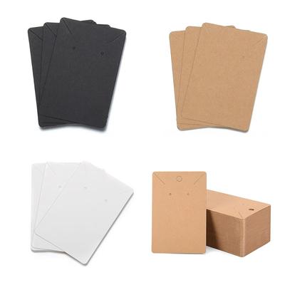 NEW 50pcs 6x9cm Earring Cards Ear Studs Packaging Paper Necklace Earrings Card for Jewelry Packaging SPKZ01