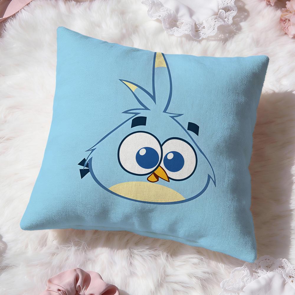 

милий мультяшний чохол на подушку Angry Birds Преміум Комфорт Двостороння наволочка - Дизайн Два в одному для будь-якої кімнати та салону автомобіля 30cmx30cm