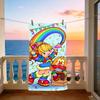 Cartoon Rainbow Brite Towel Towel Beach Towel Oversized Quick Dry Towel Absorbent Soft Swim BeachTowels for Men Women