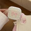 Embroidered Bow Headphone Box Cover TPU Protective Shell for Airpods 4/3/2/1/pro2/pro