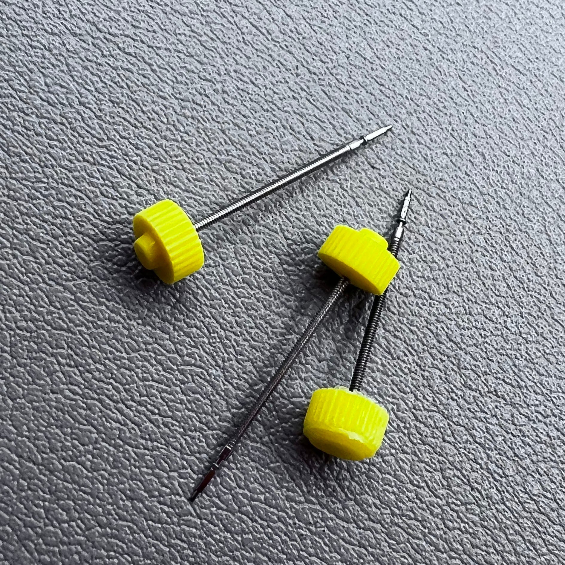 3 ШТУКИ Универсальные заводные оси для часов Оси для механизма ISA 125 ISA127