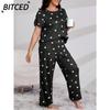 Women's Fashion Casual Long Sleeve O-Neck Pants Suits