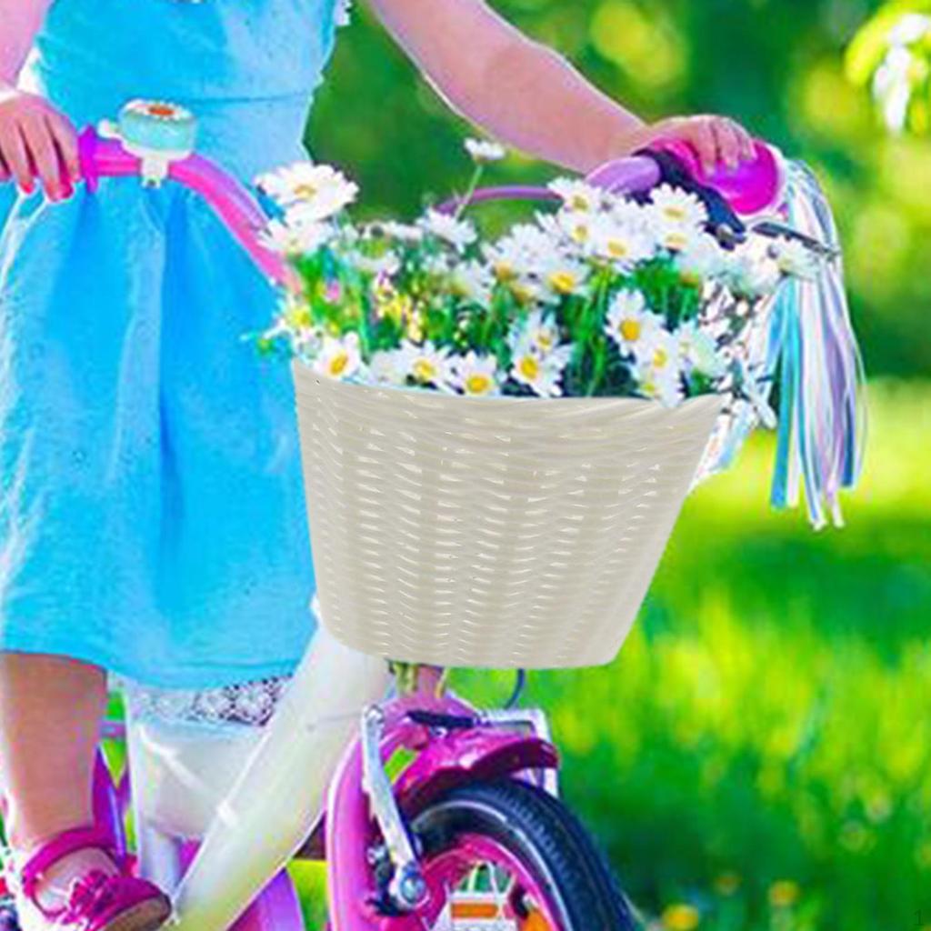 Kids Bike Basket - Front Handlebar Carrier for Young Riders